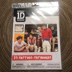 1D Temporary Tattoos